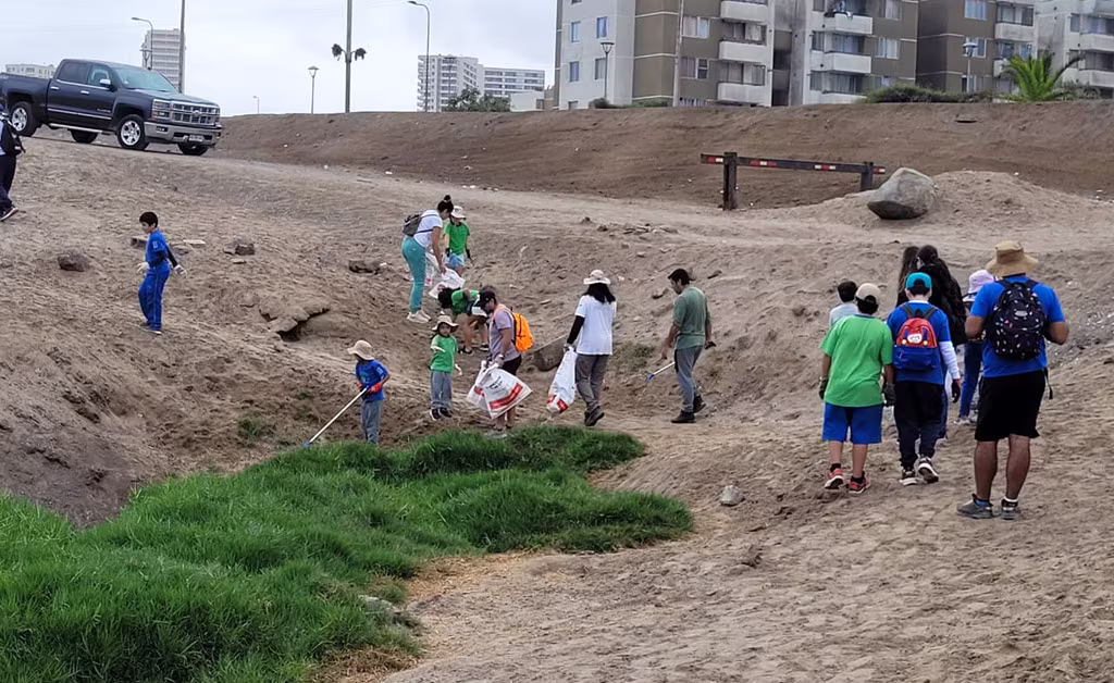 Limpieza aguada la Chimba.