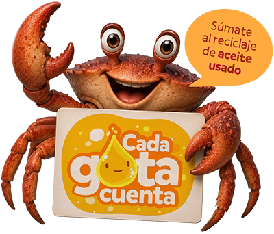 Cada Gota Cuenta: Recicla tu aceite usado.