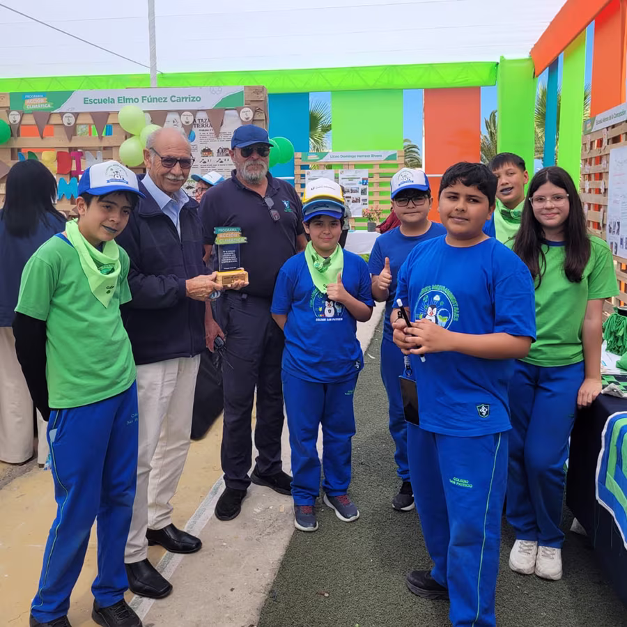 Colegio San Patricio presentan su proyecto ambiental en el Cierre de Acción Climática.