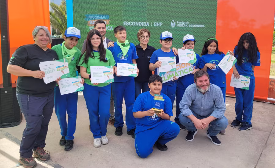 Colegio San Patricio presentan su proyecto ambiental en el Cierre de Acción Climática.
