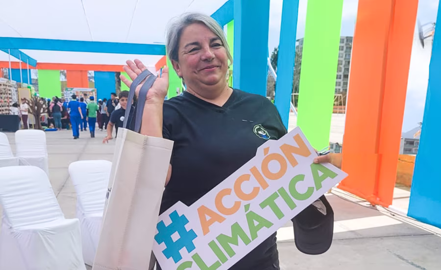 Colegio San Patricio presentan su proyecto ambiental en el Cierre de Acción Climática.