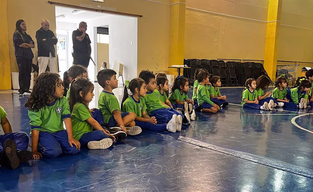 Alumnos de Pre Kinder y Kinder