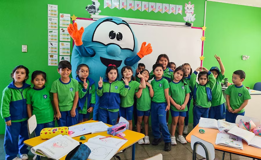 Visita de Yaku al Colegio San Patricio.