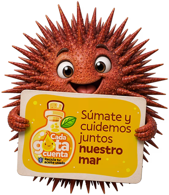 Campaña Cada Gota Cuenta, Súmate al reciclaje de aceite usado.