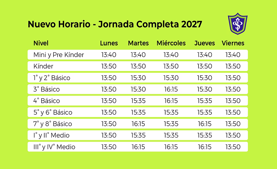 Jornada Completa 2027