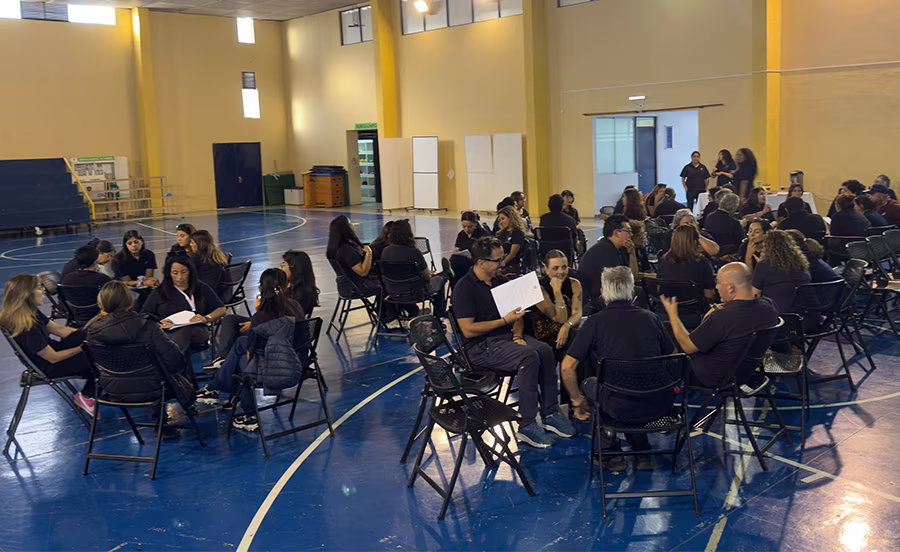 Jornada de reflexión sobre la seguridad escolar.