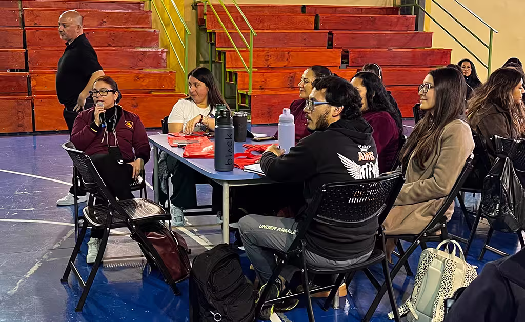 Capacitación sobre estrategias para estudiantes CEA.