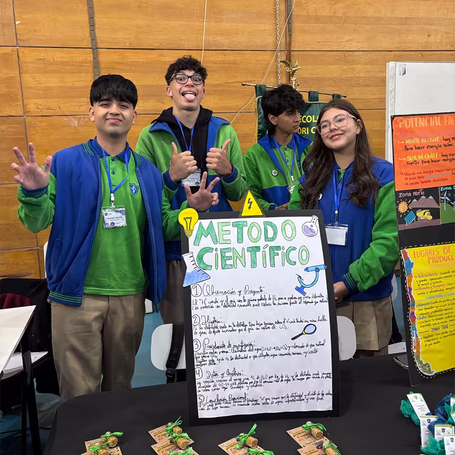 Feria Científica Steam 2026 el colegio Chuquicamata.